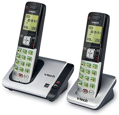 VTech CS6719-2 2-Handset Expandable Cordless Phone with Caller ID/Call Waiting, Handset Intercom & Backlit Display/Keypad