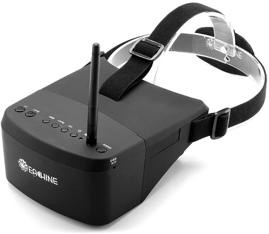 EACHINE EV800 5 Inches 800x480 FPV Goggles Video Glasses 5.8G 40CH Raceband Auto-Searching Build in Battery