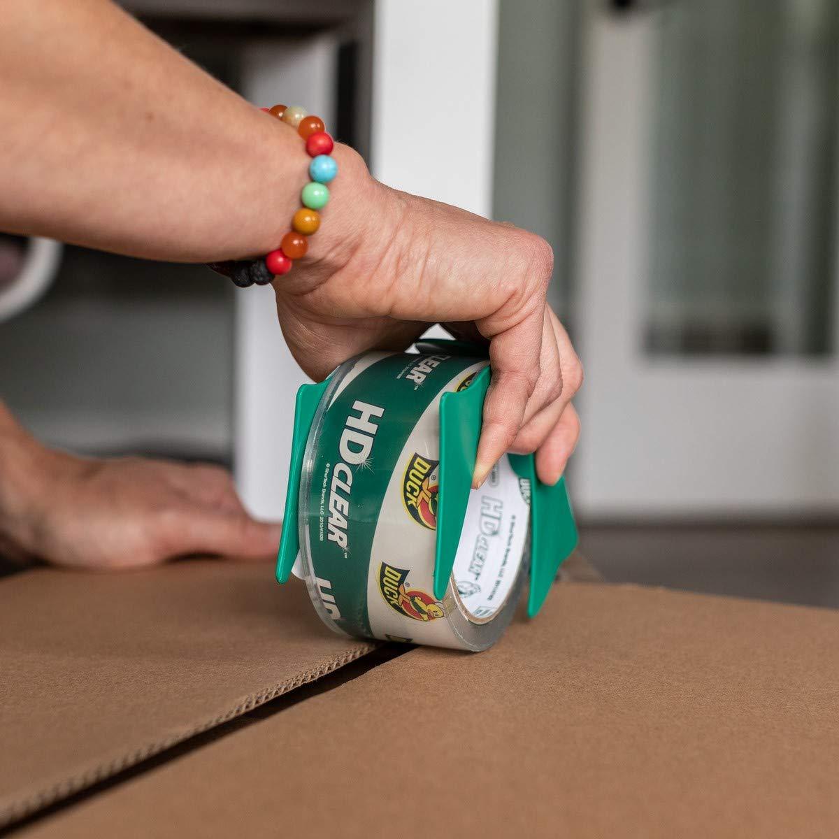 Duck HD Clear Heavy Duty Packing Tape Refill, 6 Rolls, 1.88 Inch x 54.6 Yard, (441962)