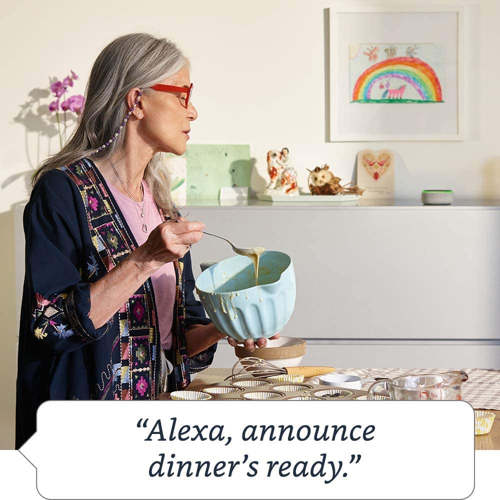 Echo Dot (3rd Gen) - Smart speaker with Alexa - Charcoal