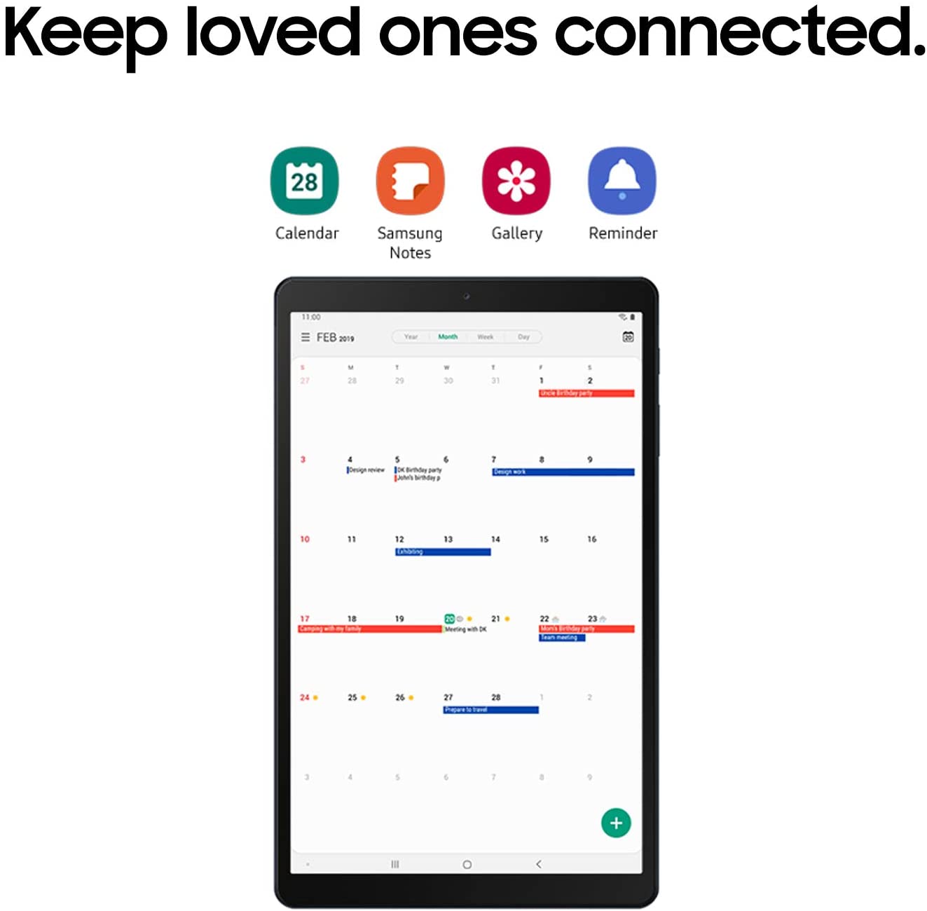 Samsung Galaxy Tab A 10.1 64 GB Wifi Tablet Black (2019)