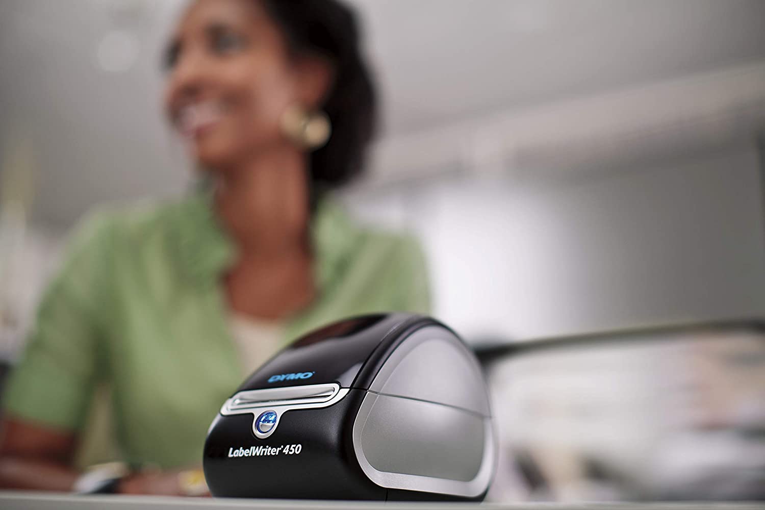 DYMO Label Printer | LabelWriter 450 Direct Thermal Label Printer, Great for Labeling, Filing, Mailing, Barcodes and More, Home & Office Organization