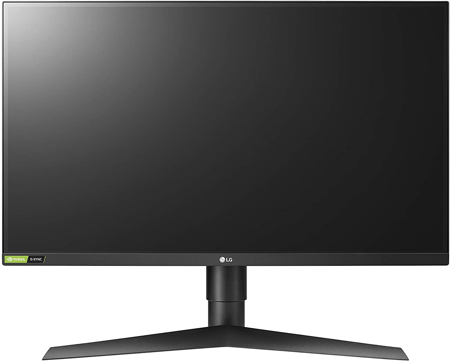 LG 27GL83A-B 27 Inch Ultragear QHD IPS 1ms NVIDIA G-SYNC Compatible Gaming Monitor, Black
