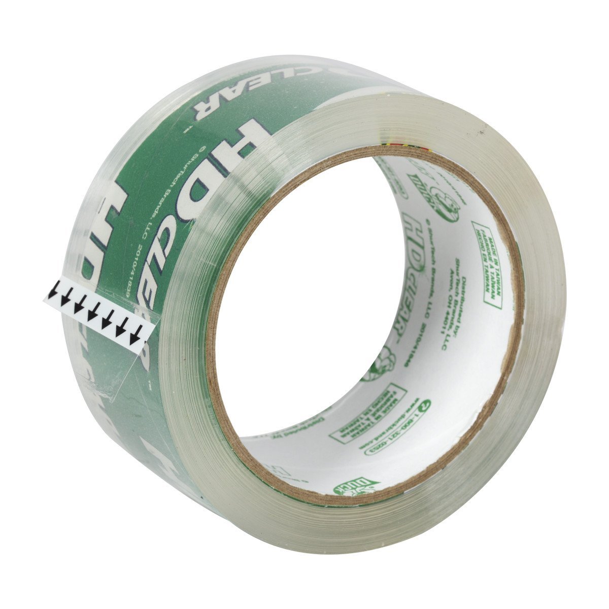 Duck HD Clear Heavy Duty Packing Tape Refill, 6 Rolls, 1.88 Inch x 54.6 Yard, (441962)
