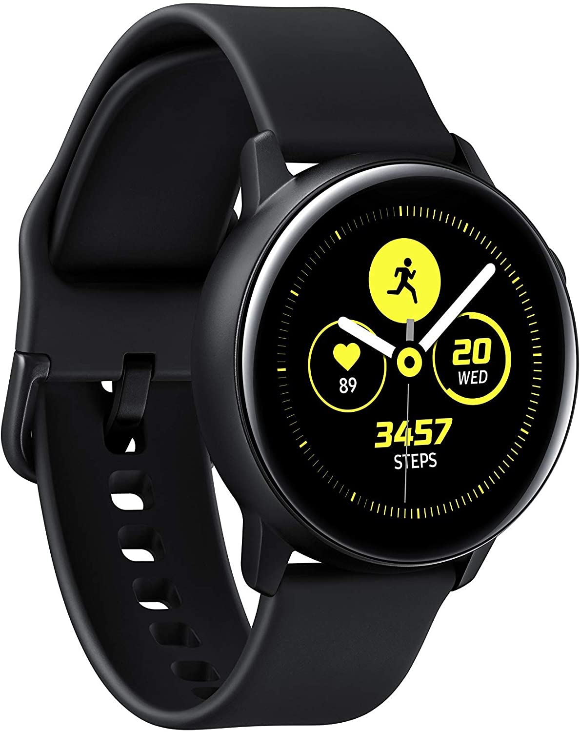 Samsung Galaxy Watch Active (40mm), Black - US Version with Warranty (Renewed)