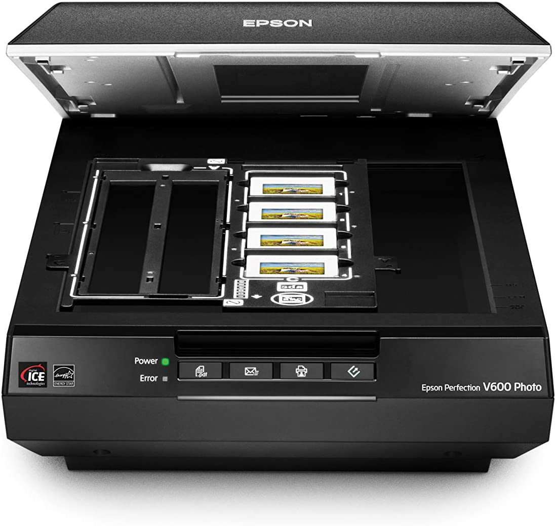 Epson Perfection V600 Color Photo, Image, Film, Negative & Document Scanner
