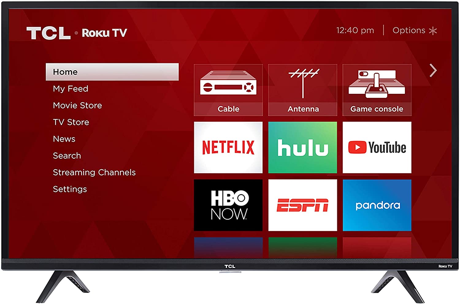 TCL 40S325 40 Inch 1080p Smart LED Roku TV (2019)