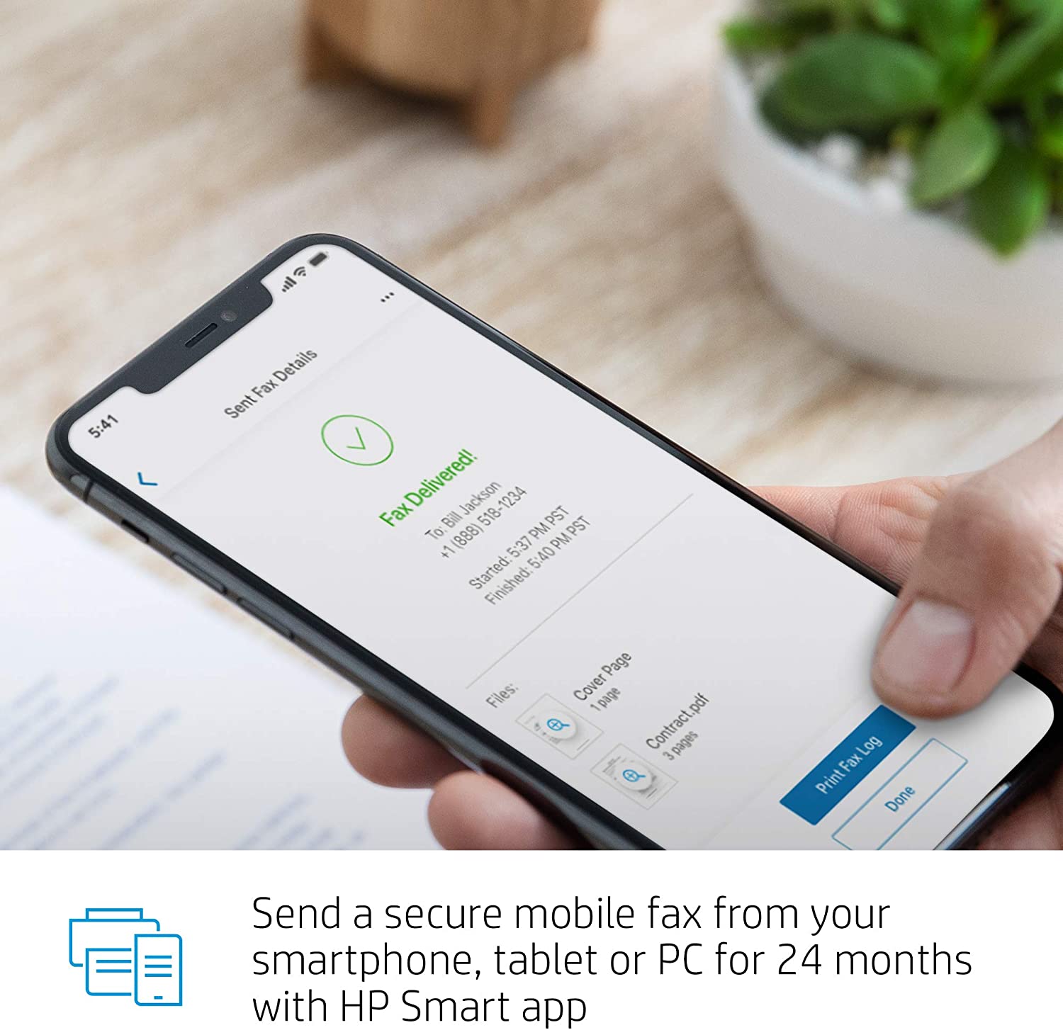HP DeskJet Plus 4155 Wireless All-in-One Printer | Mobile Print, Scan & Copy | HP Instant Ink Ready | Auto Document Feeder (3XV13A)