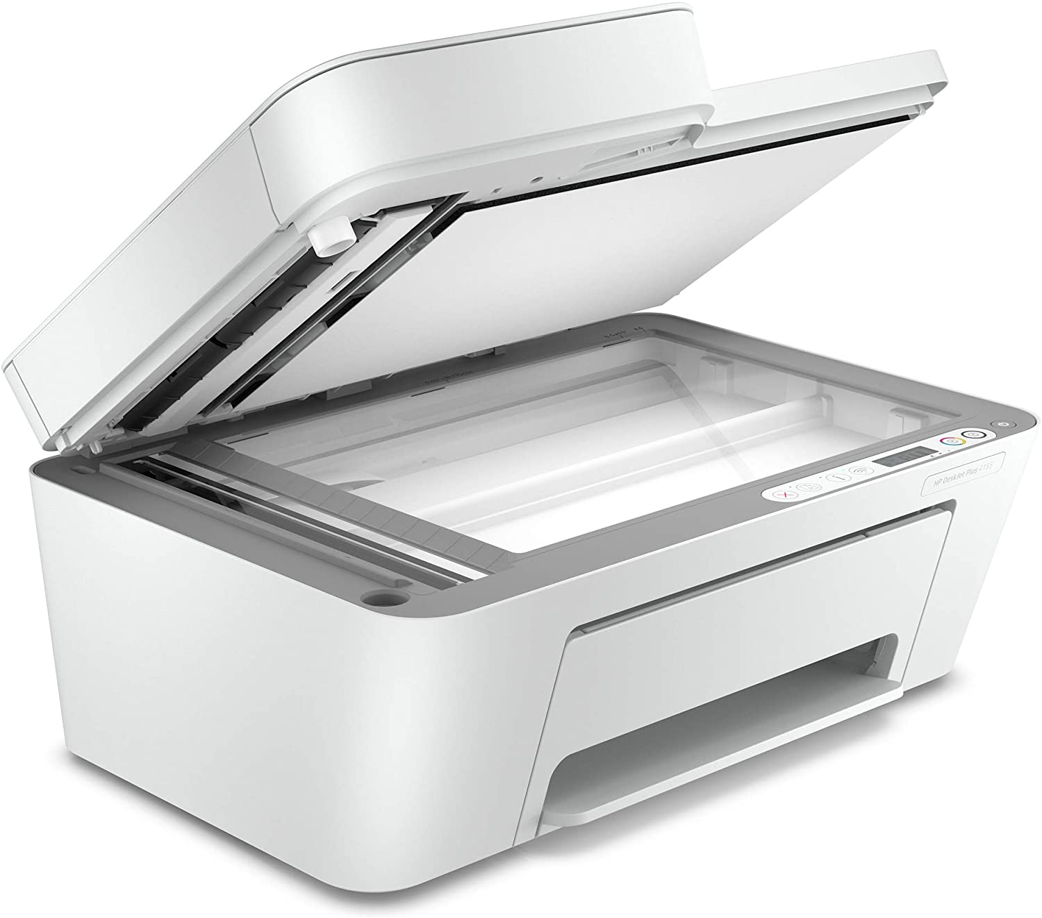 HP DeskJet Plus 4155 Wireless All-in-One Printer | Mobile Print, Scan & Copy | HP Instant Ink Ready | Auto Document Feeder (3XV13A)