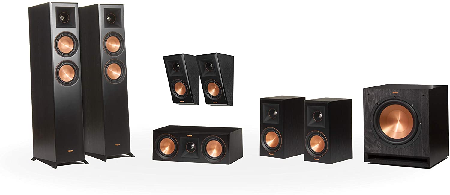 Klipsch RP-5000F 7.1 Home Theater System - Ebony