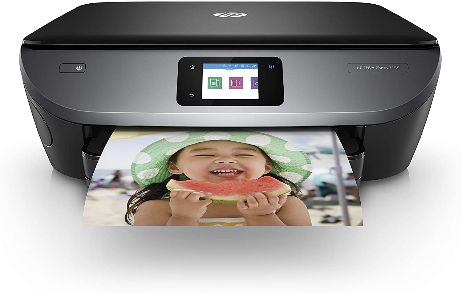 HP Envy Photo 7155 All in One Photo Printer with Wireless Printing, HP Instant Ink or Amazon Dash Replenishment Ready (K7G93A)