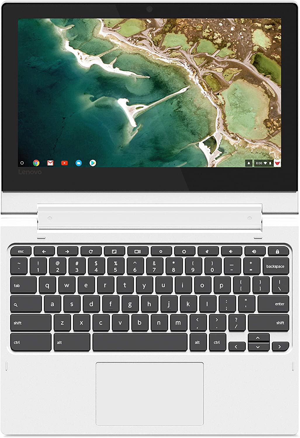 Lenovo Chromebook C330 2-in-1 Convertible Laptop, 11.6-Inch HD (1366 x 768) IPS Display, MediaTek MT8173C Processor, 4GB LPDDR3, 64 GB eMMC, Chrome OS, 81HY0000US, Blizzard White Lenovo Chromebook C330 2-in-1 Convertible Laptop, 11.6-Inch HD (1366 x 768) IPS Display, MediaTek MT8173C Processor, 4GB LPDDR3, 64 GB eMMC, Chrome OS, 81HY0000US, Blizzard White