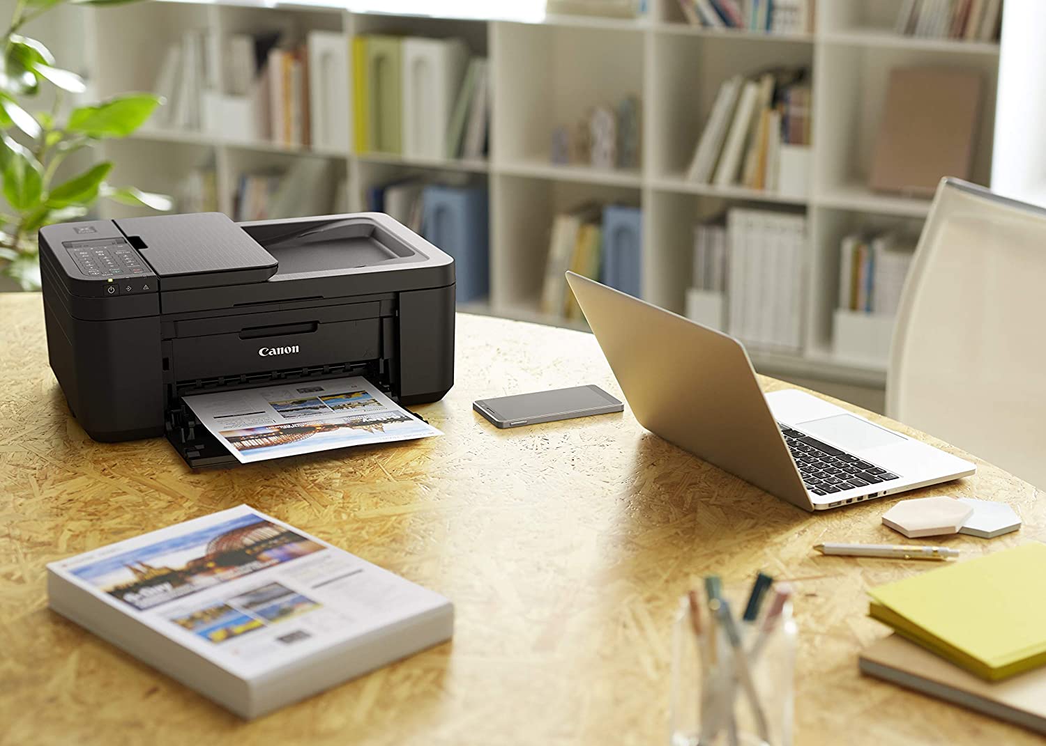 Canon PIXMA TR4520 Wireless All in One Photo Printer with Mobile Printing, Black, Amazon Dash Replenishment Ready