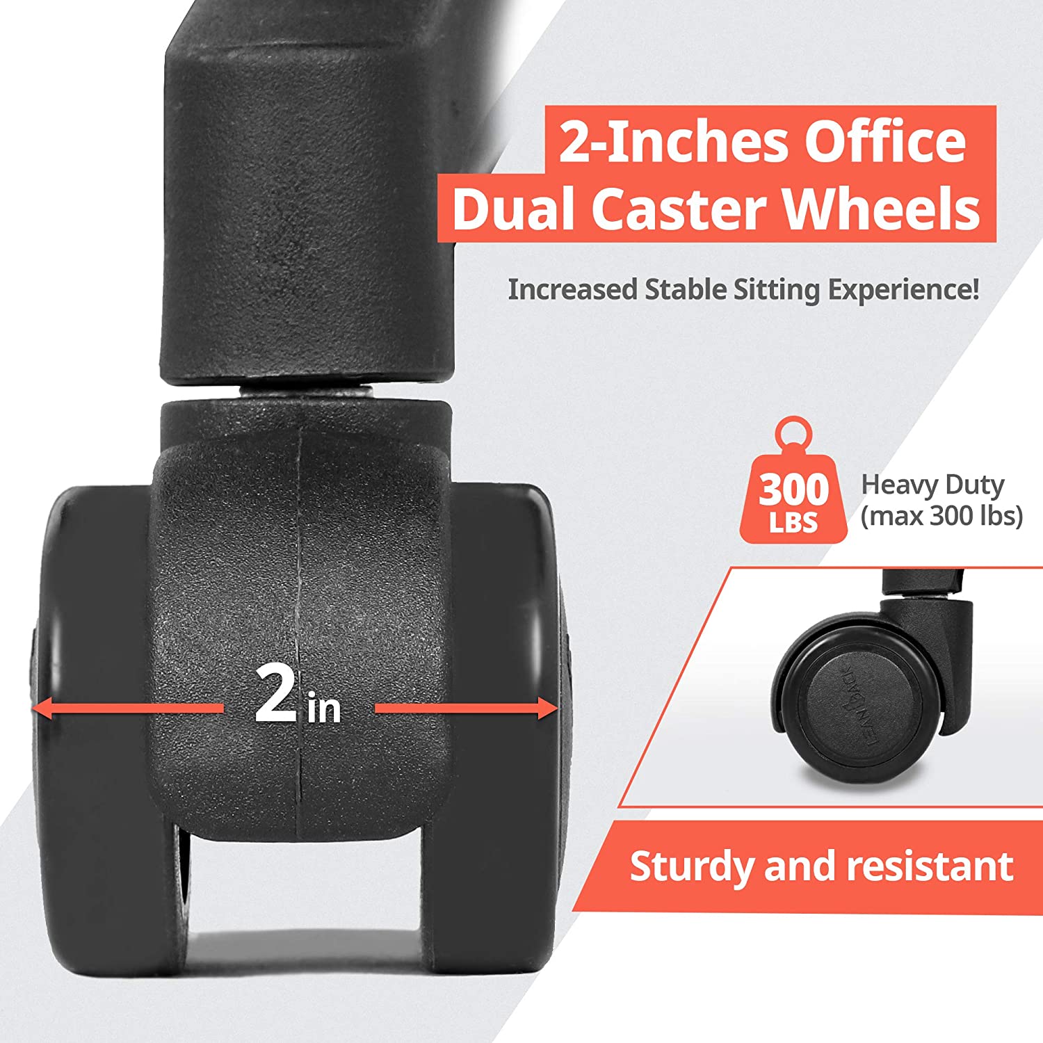 NEO CHAIR Office Chair Ergonomic Desk Chair Mesh Computer Chair Lumbar Support Modern Executive Adjustable Rolling Swivel Chair Comfortable Mid Black Task Home Office Chair, Black-Fabric