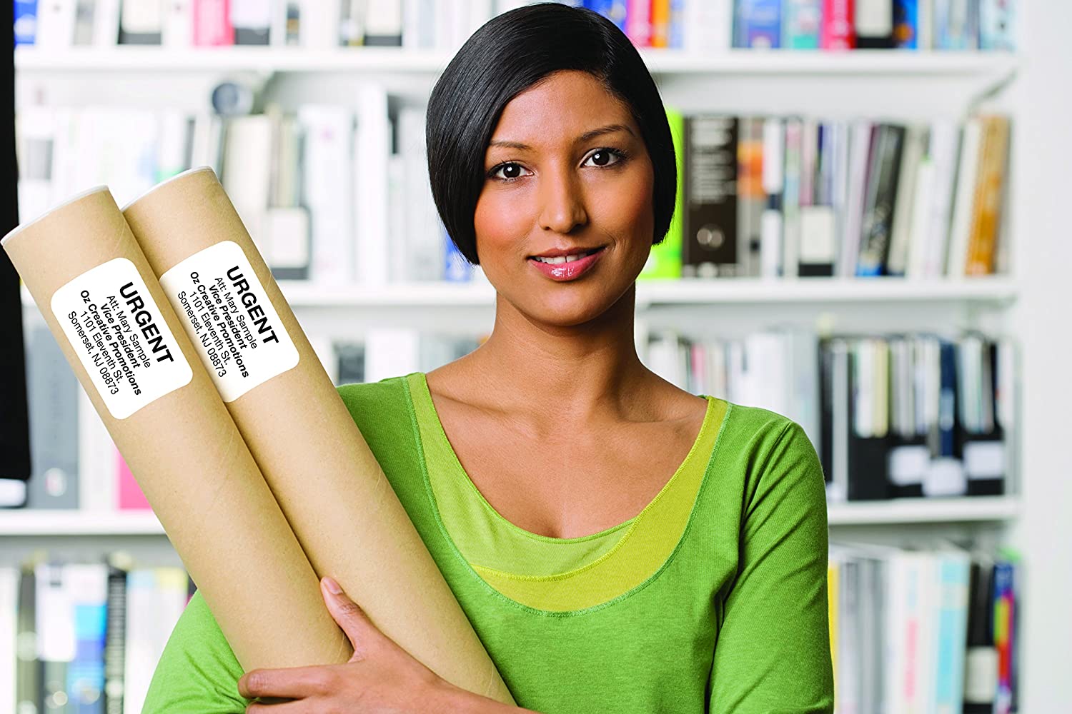 Brother QL-800 High-Speed Professional Label Printer, Lightning Quick Printing, Plug & Label Feature, Brother Genuine DK Pre-Sized Labels, Multi-System Compatible – Black & Red Printing Available