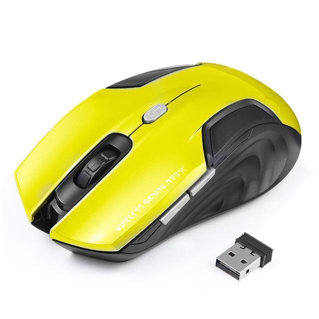 Wireless Mouse 6 Buttons Optical Computer Mice Gamer 2000dpi 2.4Ghz USB Receiver Gaming Mouse For Desktop Laptop