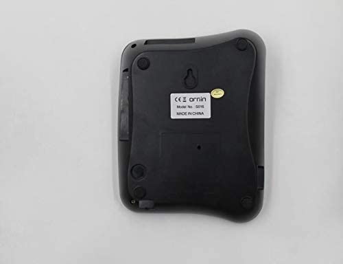 Ornin S016 Big Button Corded Telephone with Speaker, Hearing Aid Compatible for Seniors (Black)