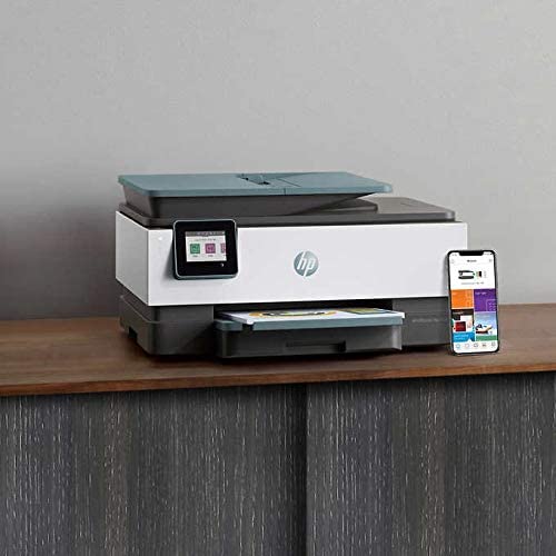 HP Officejet Pro 8028 All-in-One Printer, Scan, Copy, Fax, Wi-Fi and Cloud-Based Wireless Printing (3UC64A)