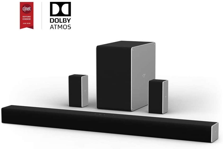 VIZIO SB36512-F6B 36inch 5.1.2 Home Theater Sound System with Dolby Atmos (Renewed)