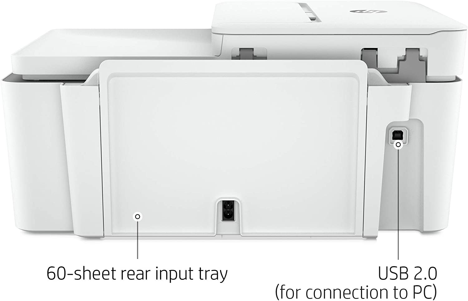 HP DeskJet Plus 4155 Wireless All-in-One Printer | Mobile Print, Scan & Copy | HP Instant Ink Ready | Auto Document Feeder (3XV13A)