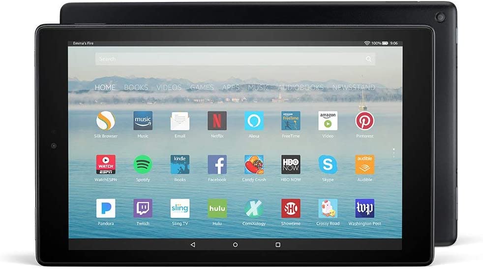 Certified Refurbished Fire HD 10 Tablet with Alexa Hands-Free, 10.1