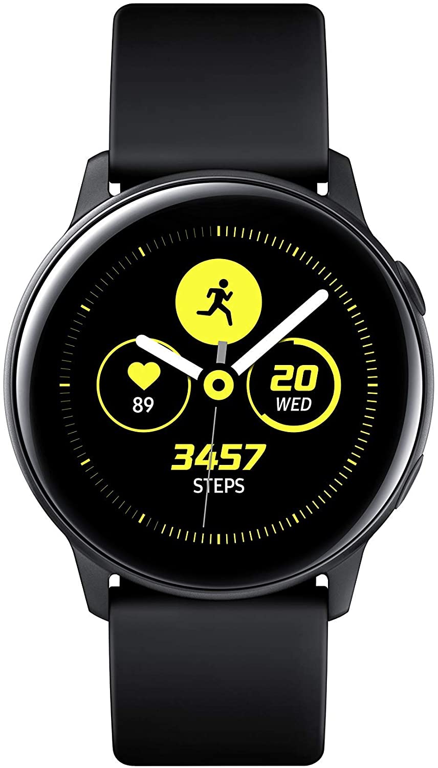 Samsung Galaxy Watch Active (40mm), Black - US Version with Warranty (Renewed)