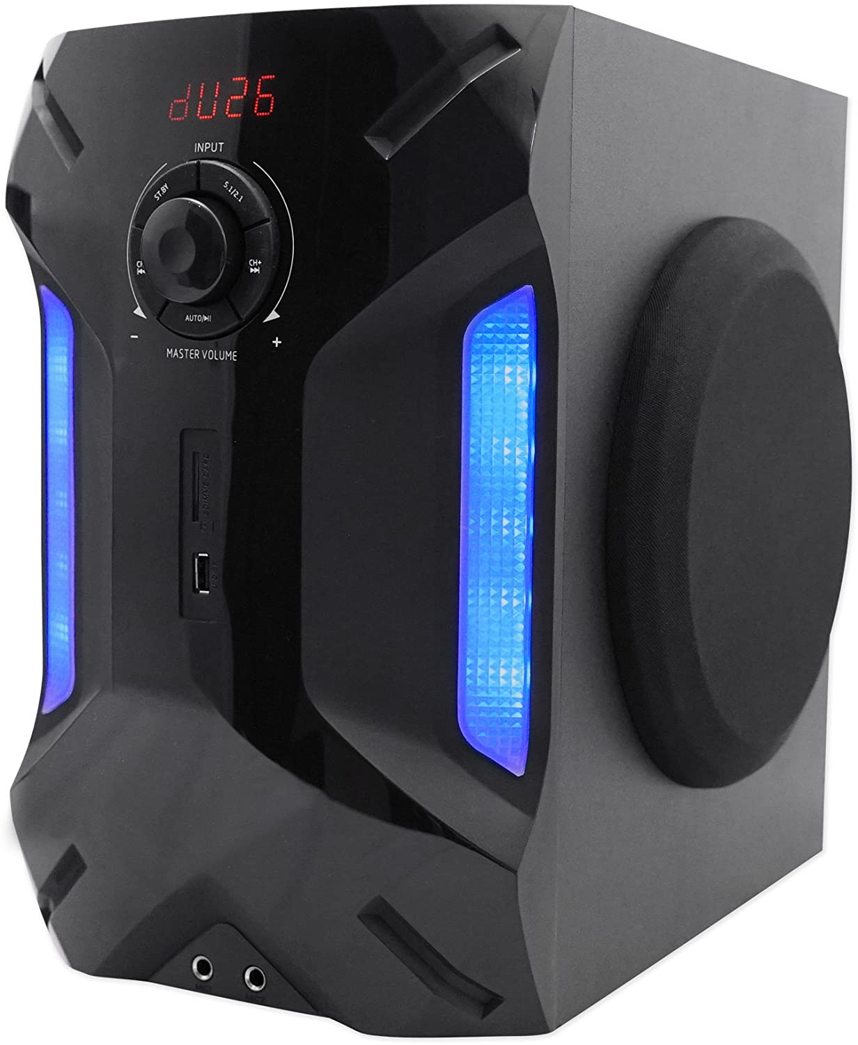 Rockville HTS56 1000w 5.1 Channel Home Theater System/Bluetooth/USB+8