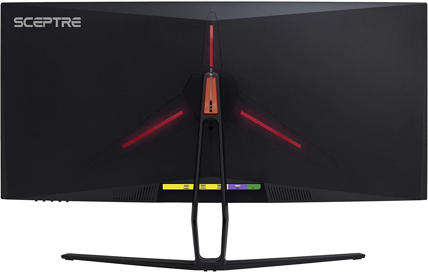 Sceptre 35 Inch Curved UltraWide 21: 9 LED Creative Monitor QHD 3440x1440 Frameless AMD Freesync HDMI DisplayPort Up to 100Hz, Machine Black 2020 (C355W-3440UN)