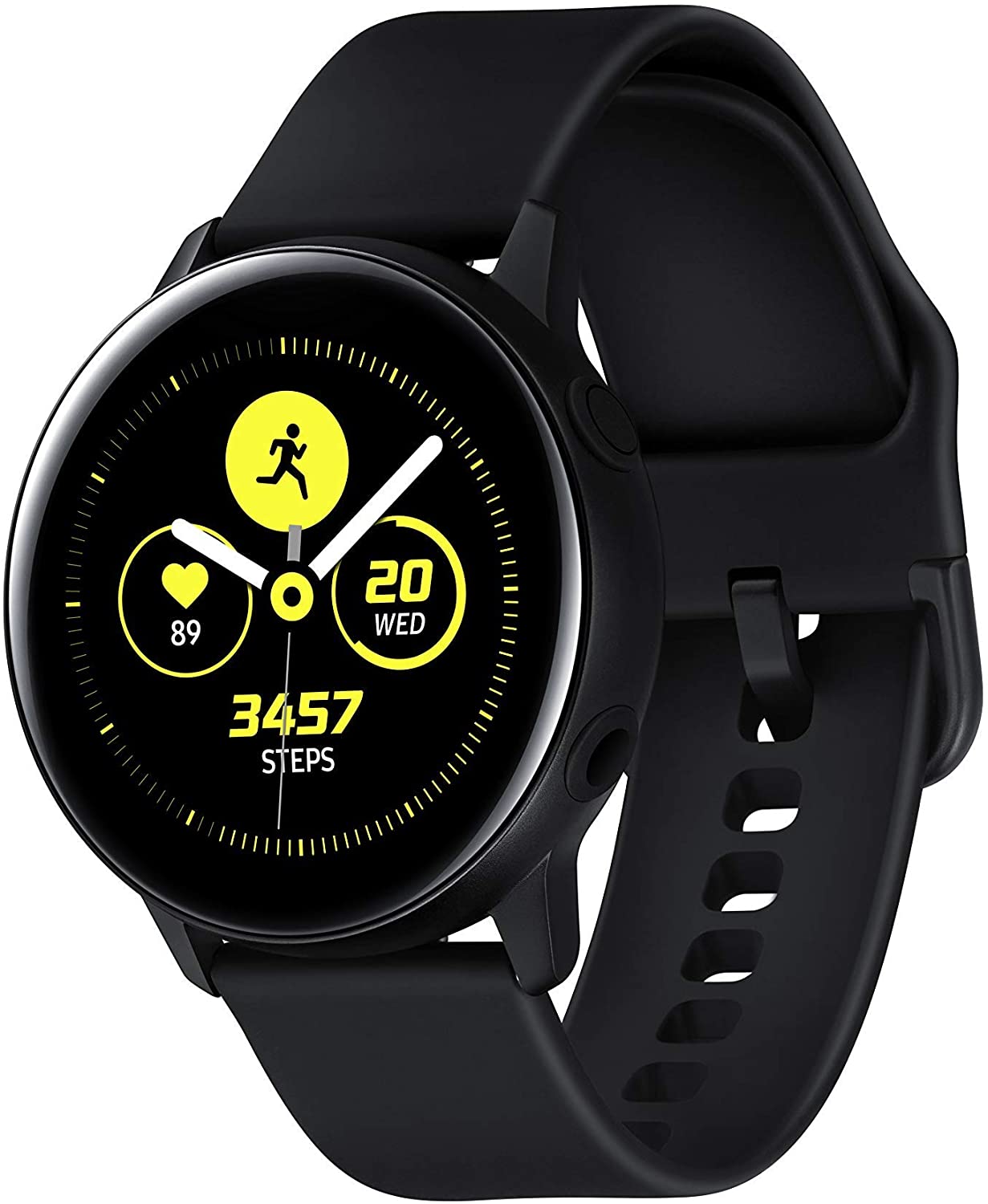 Samsung Galaxy Watch Active (40mm), Black - US Version with Warranty (Renewed)
