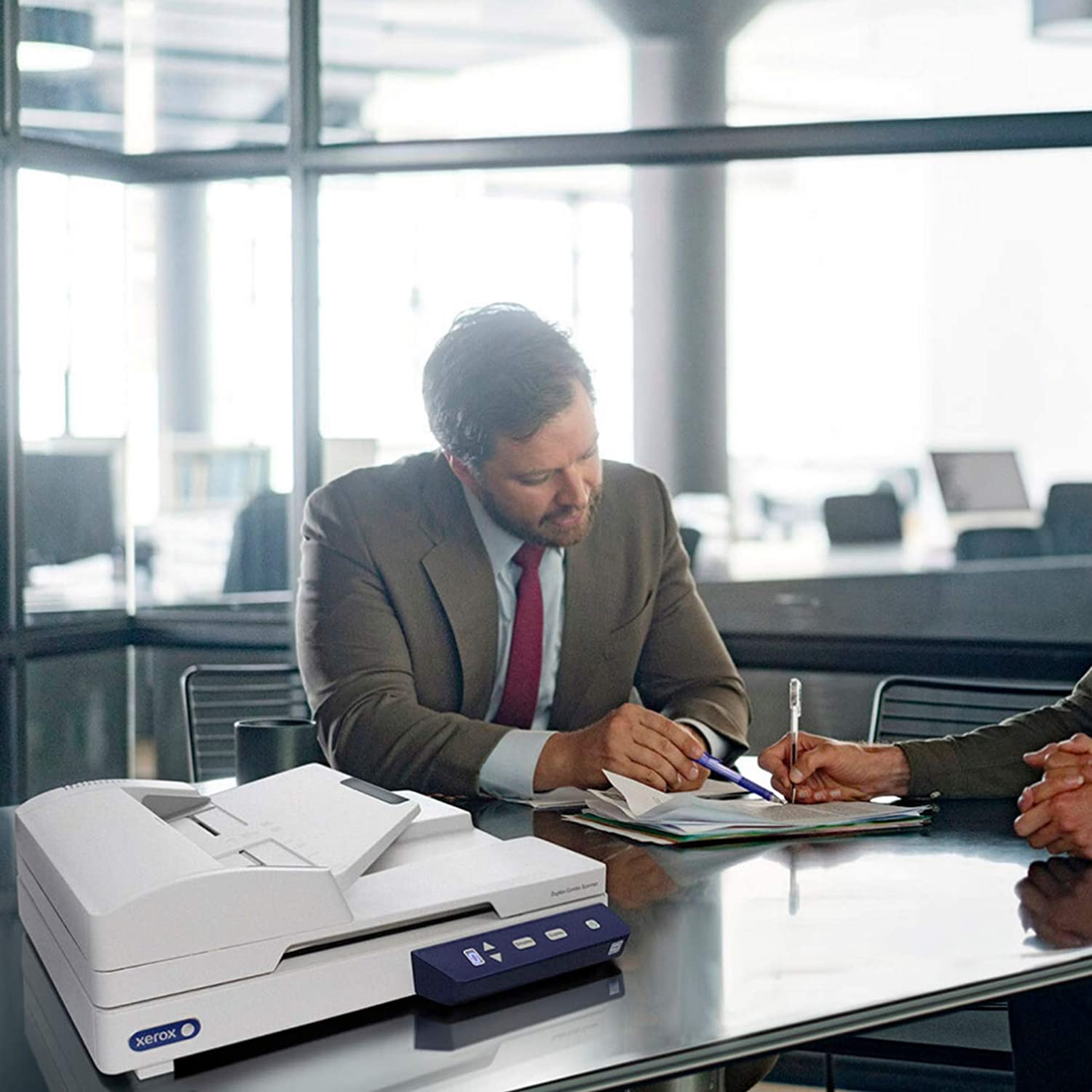 Xerox XD-COMBO Duplex Combo Flatbed Document Scanner for PC and Mac, Automatic Document Feeder (ADF)