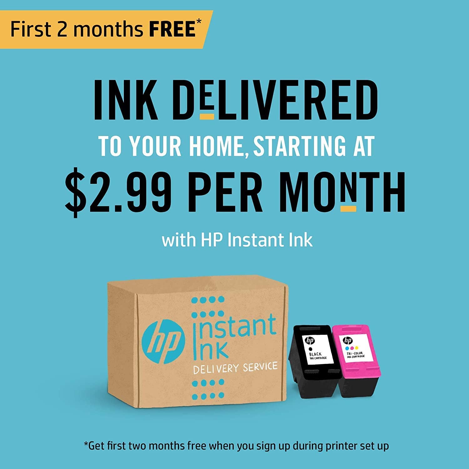 HP OfficeJet 3830 All-in-One Wireless Printer, HP Instant Ink, Works with Alexa (K7V40A)