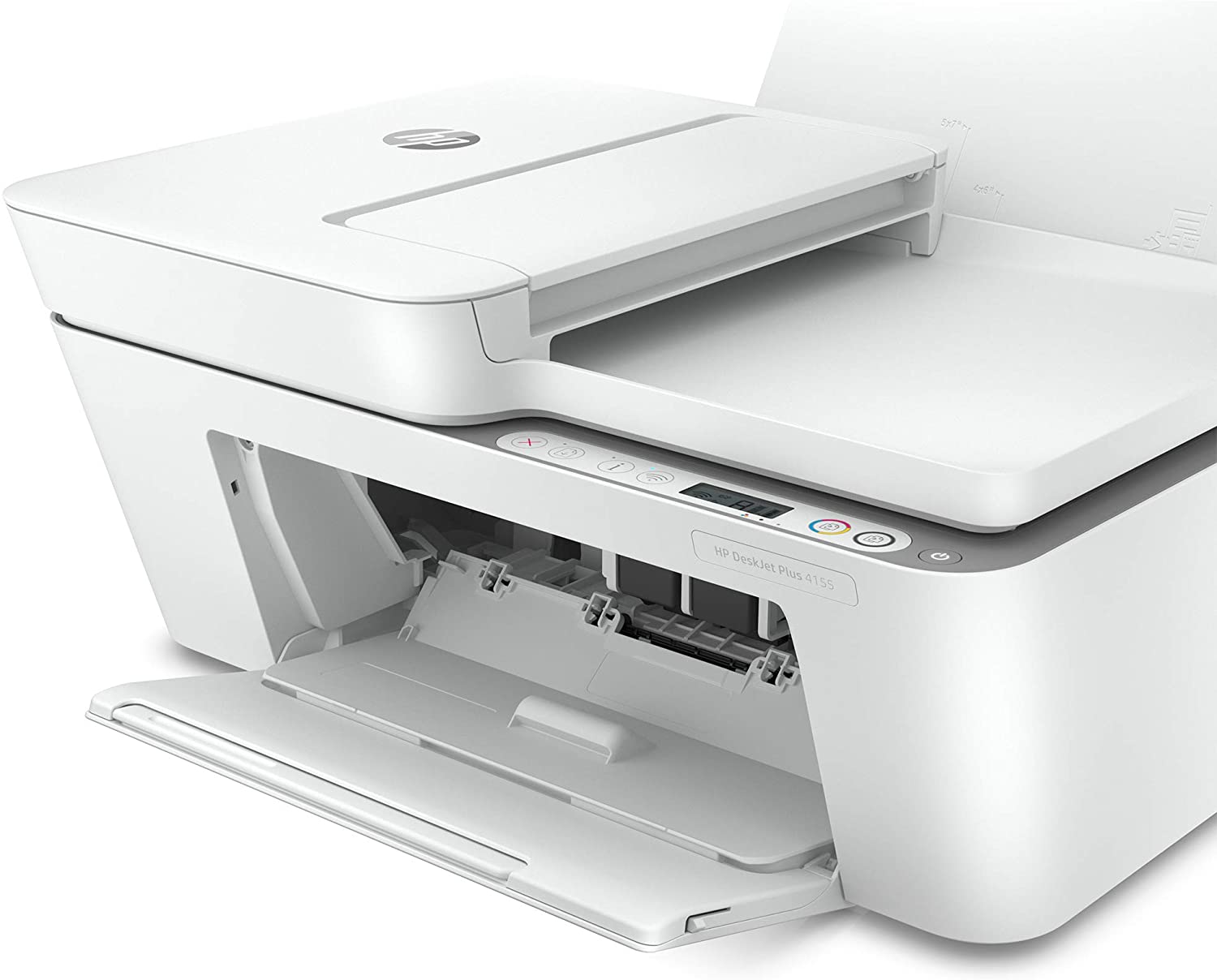 HP DeskJet Plus 4155 Wireless All-in-One Printer | Mobile Print, Scan & Copy | HP Instant Ink Ready | Auto Document Feeder (3XV13A)