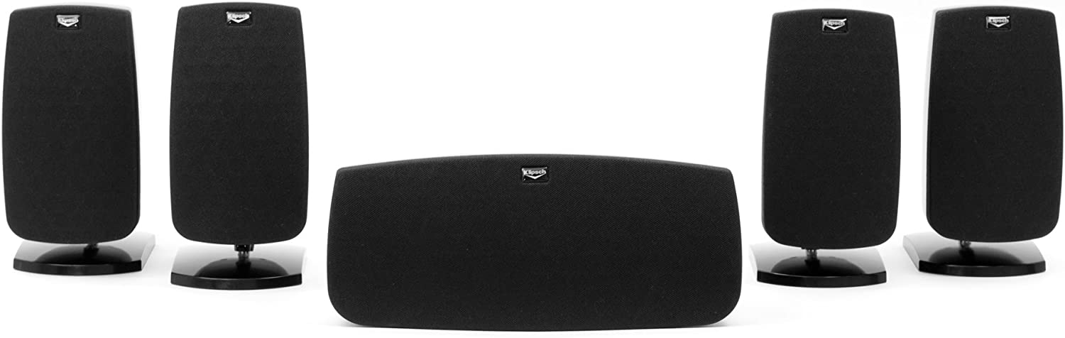 Klipsch Quintet IV Home Theater Speaker System (1010440)(Black High Gloss)