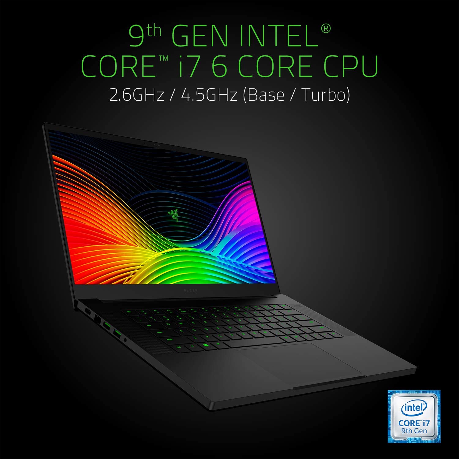 Razer Blade 15 Gaming Laptop: Intel Core i7-9750H 6 Core, NVIDIA GeForce GTX 1660 Ti, 15.6