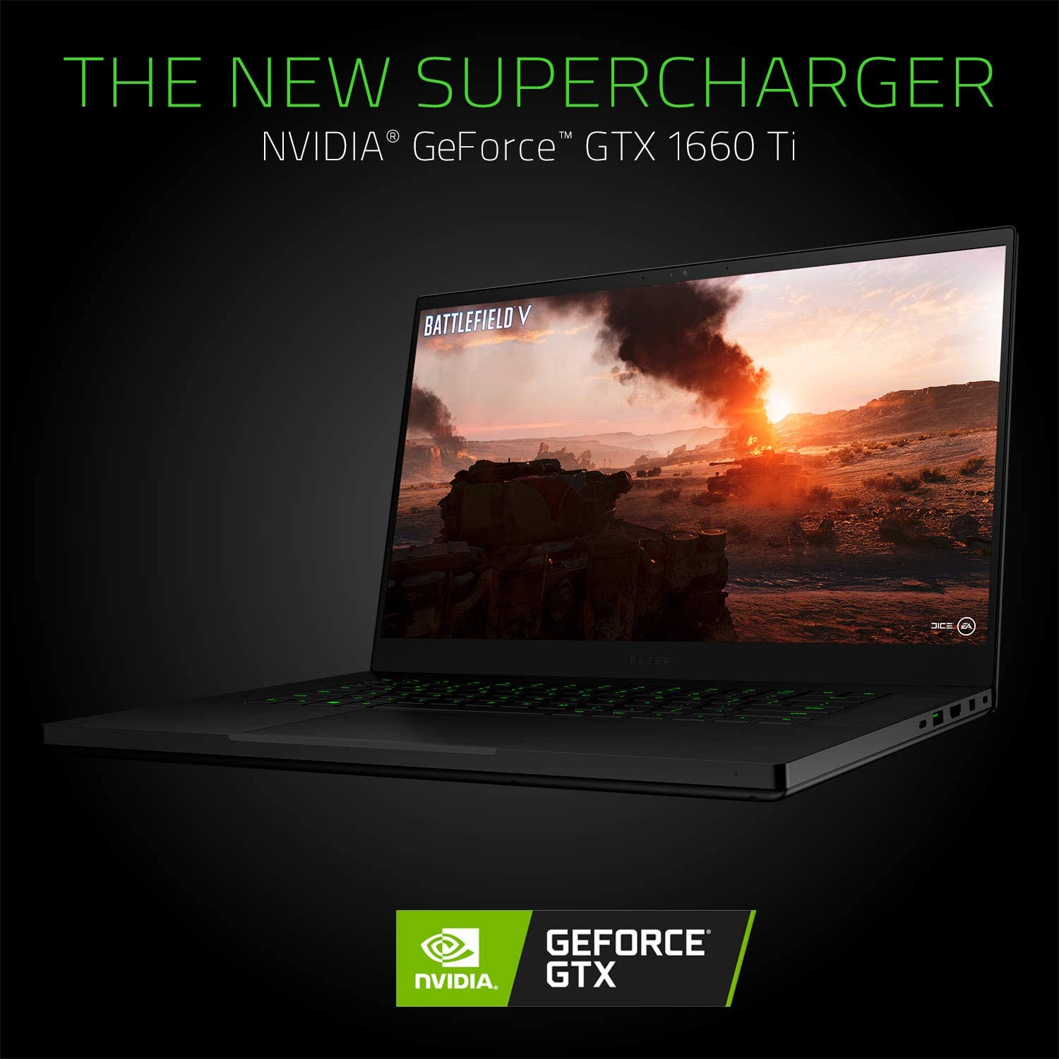 Razer Blade 15 Gaming Laptop: Intel Core i7-9750H 6 Core, NVIDIA GeForce GTX 1660 Ti, 15.6