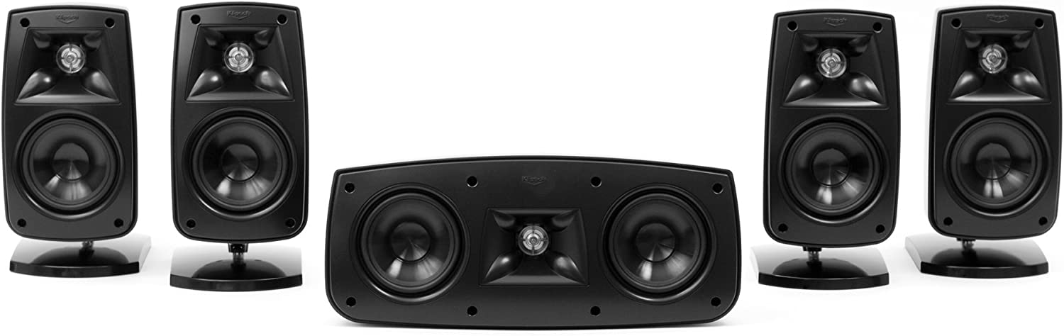 Klipsch Quintet IV Home Theater Speaker System (1010440)(Black High Gloss)