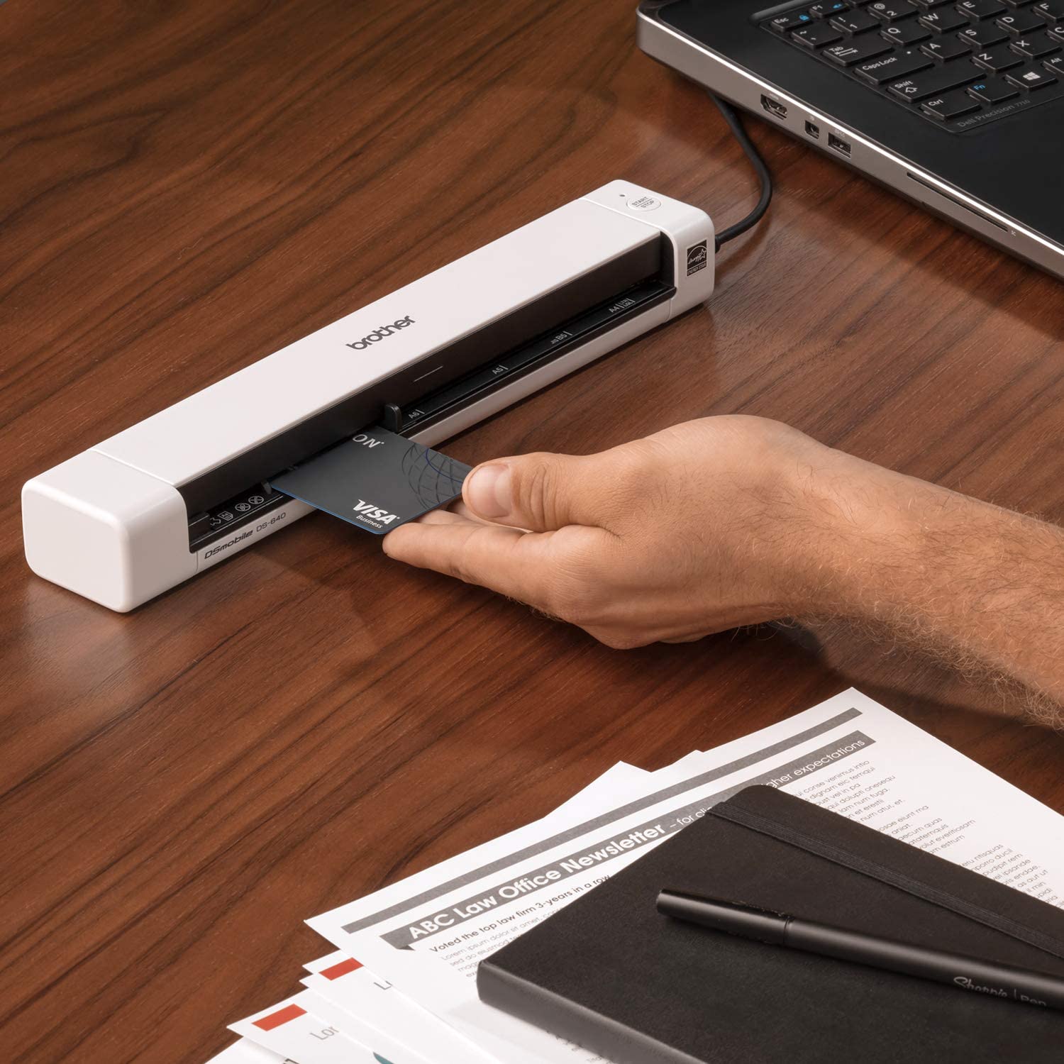 Brother DS-640 Compact Mobile Document Scanner, (Model: DS640)
