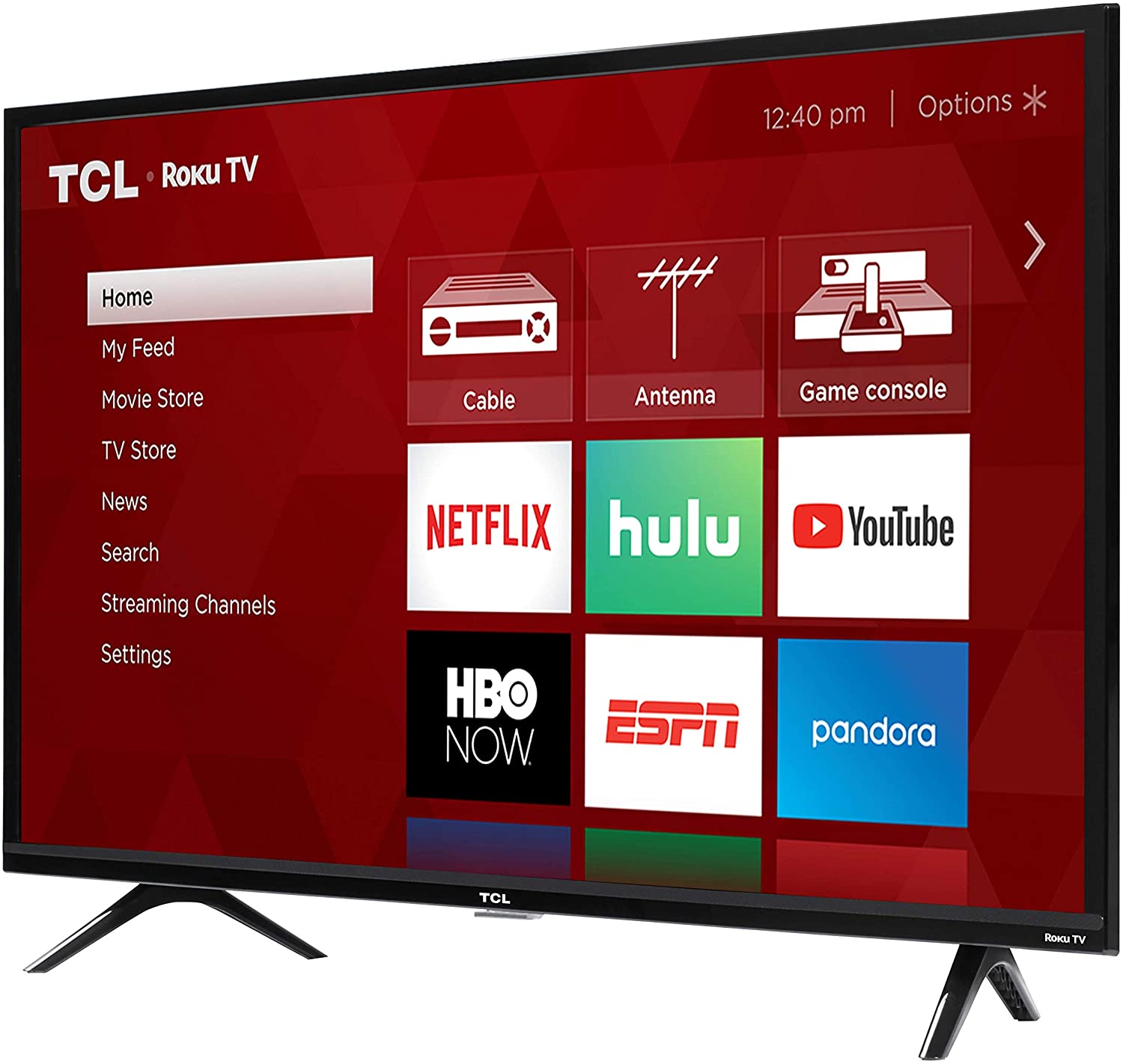 TCL 40S325 40 Inch 1080p Smart LED Roku TV (2019)