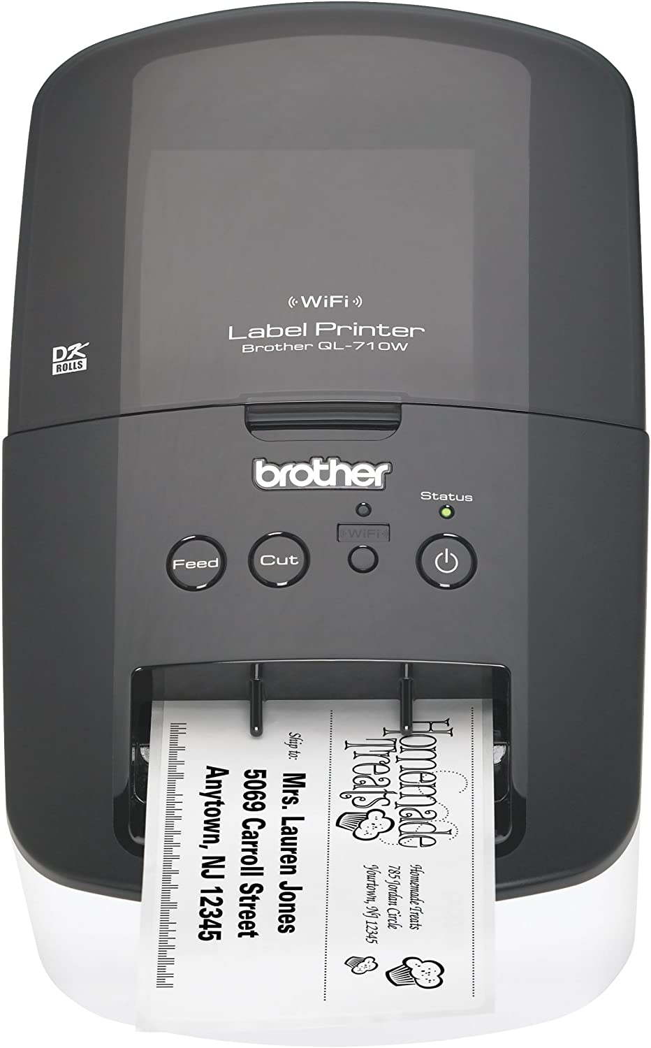 Brother High-Speed Label Printer with Wireless Networking (QL710W)