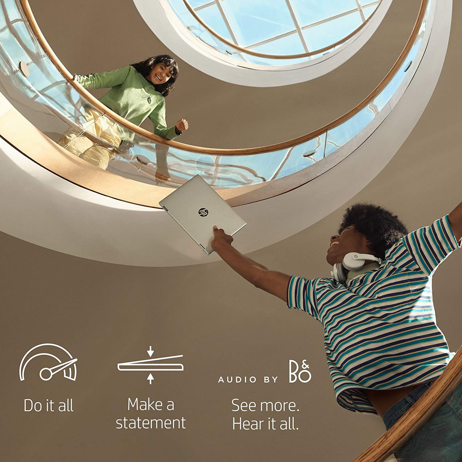 HP Pavilion x360 14-inch 2-in-1 Convertible Laptop, Intel Core i5, 8 GB RAM, 512 GB SSD Storage, Intel UHD Graphics, Windows 10 Home, Amazon Alexa Voice Compatible (14-dh2011nr, Natural Silver)