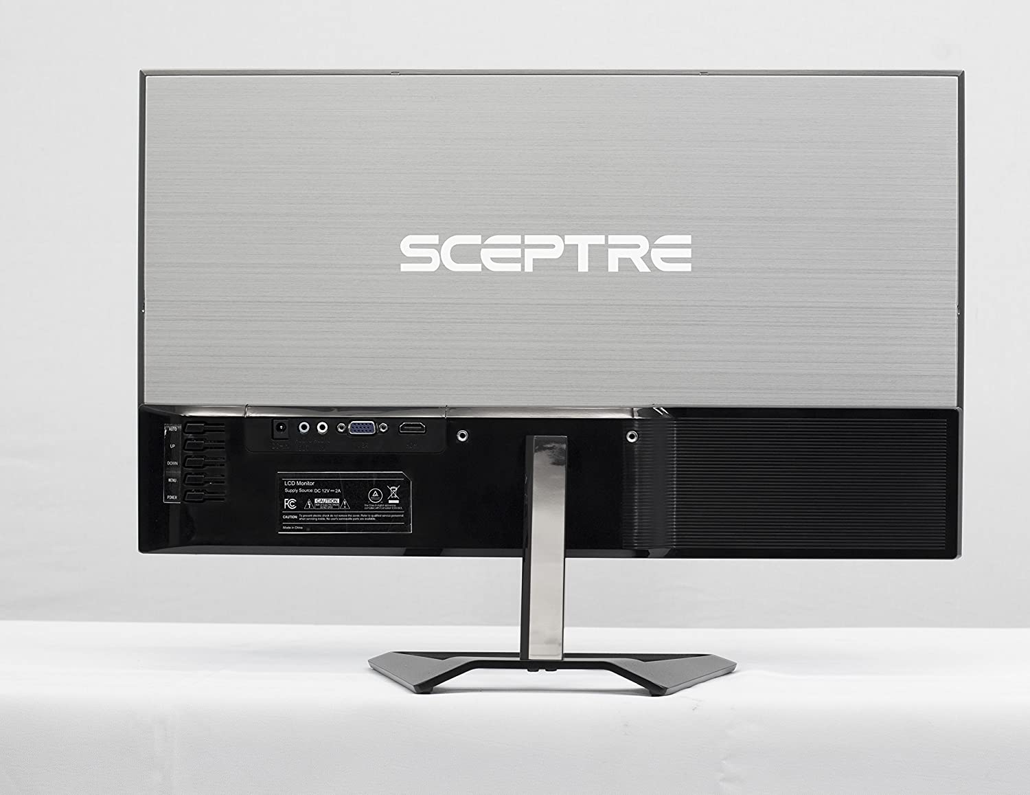 Sceptre 24 Inch Ultra Thin Ultra Slim 1080P 75Hz LED Monitor HDMI VGA, Metal Black (E248W-1920R)