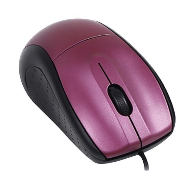 Malloom 2016 New Design USB 3 Button Optical Scroll Wired Mouse Mice For PC Laptop Desktop For Sale