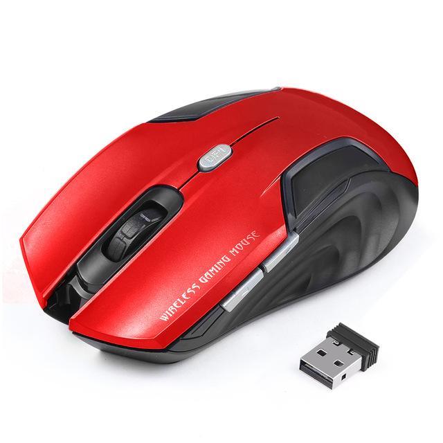 Wireless Mouse 6 Buttons Optical Computer Mice Gamer 2000dpi 2.4Ghz USB Receiver Gaming Mouse For Desktop Laptop