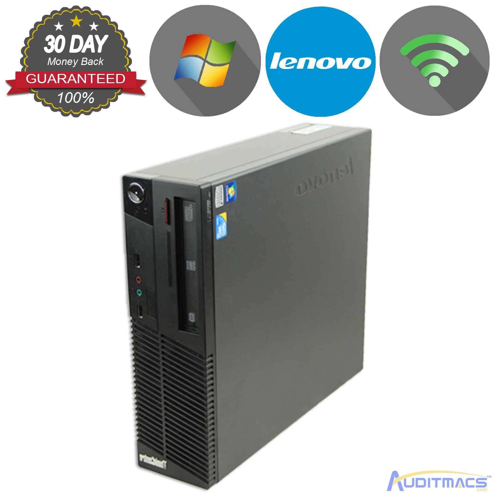 Lenovo ThinkCentre M70e Core 2 Duo 2.93GHz 250GB 4GB RAM No OS (LS)